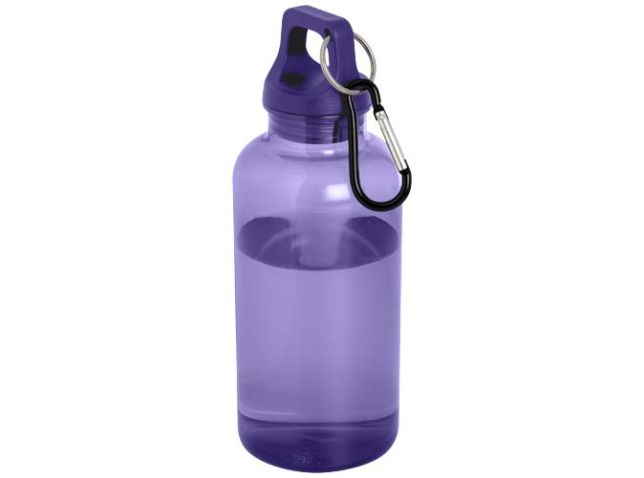 Oregon 400 ml waterfles van RCS-gecertificeerd gerecycled plastic met karabijnhaak