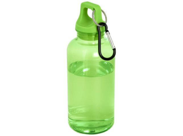 Oregon 400 ml waterfles van RCS-gecertificeerd gerecycled plastic met karabijnhaak
