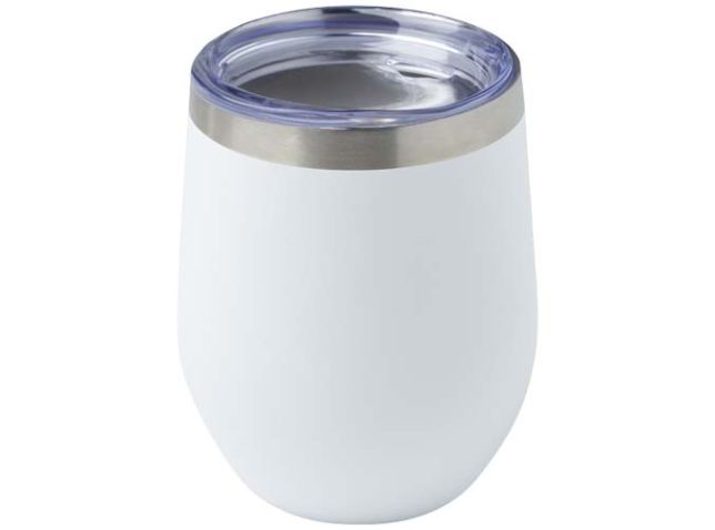 Corzo 350 ml RCS-gecertificeerde koperen beker met vacuümisolatie van gerecycled roestvrij staal
