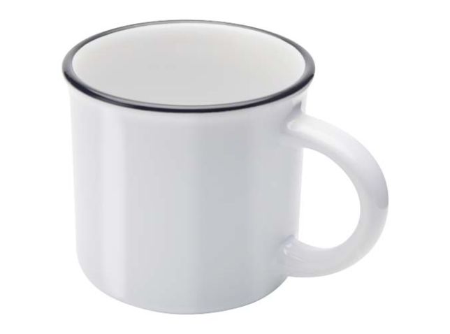 Bari 240 ml keramische mok met glanzende afwerking