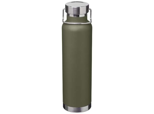 Thor 650 ml RCS gecertificeerde gerecyclede roestvrijstalen koperen vacuüm geïsoleerde waterfles 