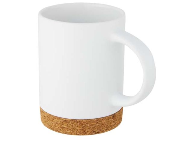 Neiva keramische mok van 425 ml met een bodem van kurk