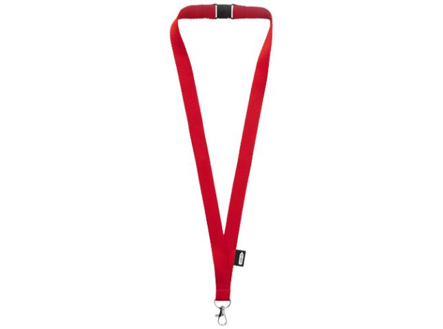 Tom gerecyclede PET lanyard met veiligheidssluiting