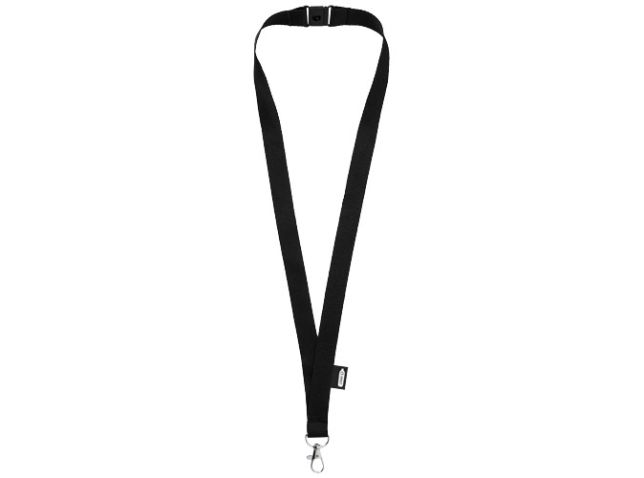 Tom gerecyclede PET lanyard met veiligheidssluiting