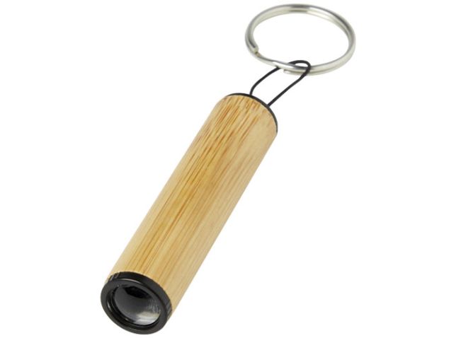Cane bamboe sleutelhanger met lampje