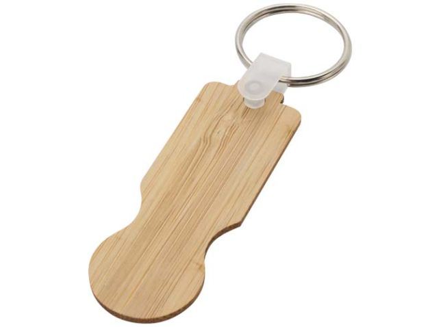 Ronan bamboe trolley sleutelhanger
