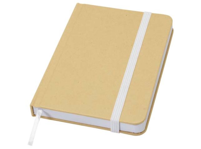 Reed A6 gerecycled notitieboek met harde kaft en effen pagina's