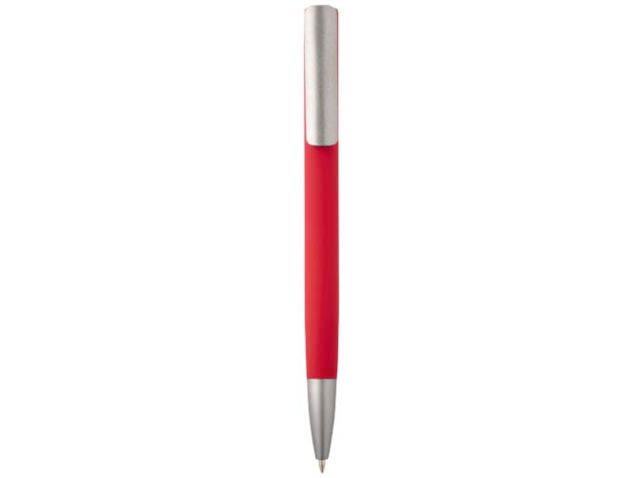Ziguur balpen van gerecycled aluminium (zwarte inkt)