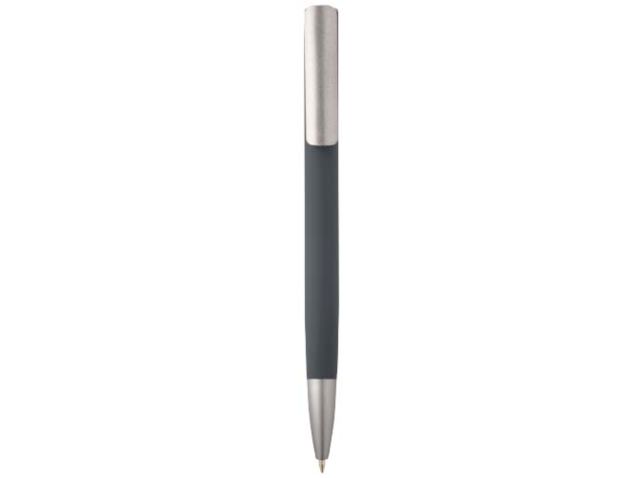 Ziguur balpen van gerecycled aluminium (zwarte inkt)