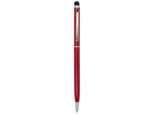 Ore aluminium balpen met stylus (blauwe inkt)