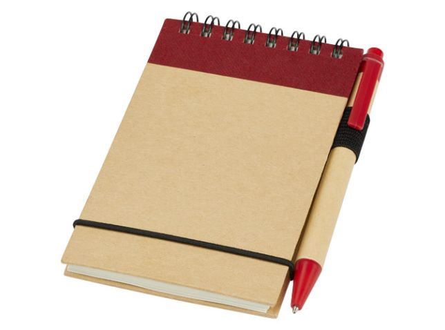 Zuse A7 gerecycled jotter kladblok met pen
