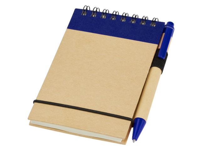 Zuse A7 gerecycled jotter kladblok met pen