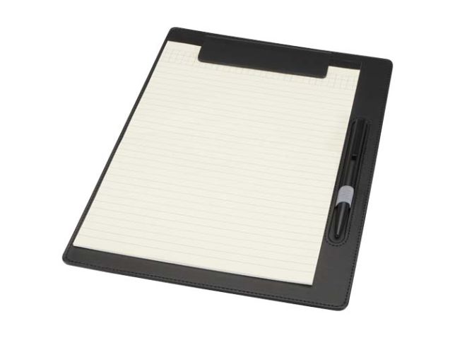 Clast A4 klembord met magnetische sluiting en RCS gerecyclede balpen (zwarte inkt)
