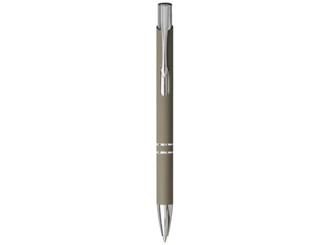 Moneta soft touch balpen met klikmechanisme (zwarte inkt)