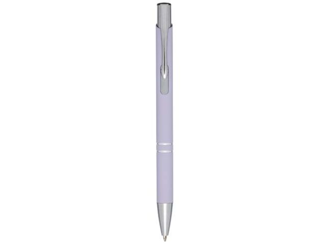 Moneta soft touch balpen met klikmechanisme (zwarte inkt)