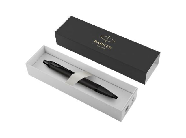 Parker IM achromatische balpen (blauwe inkt)