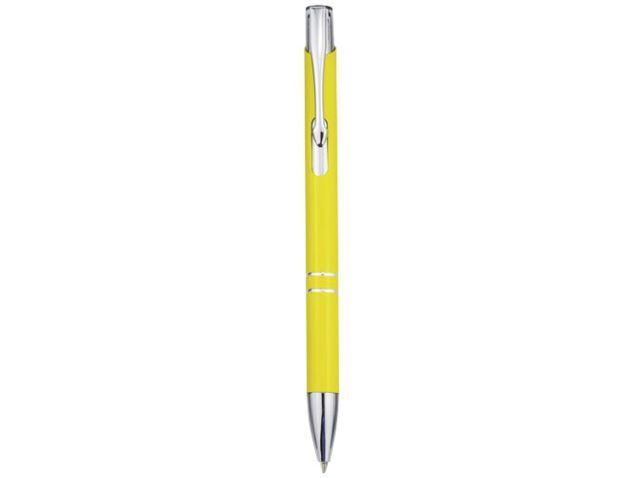Moneta balpen van gerecycled aluminium (zwarte inkt)