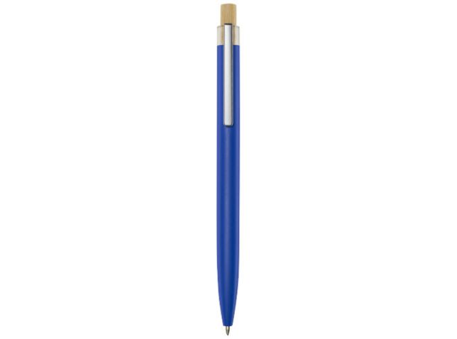 Nooshin balpen van gerecycled aluminium (zwarte inkt)