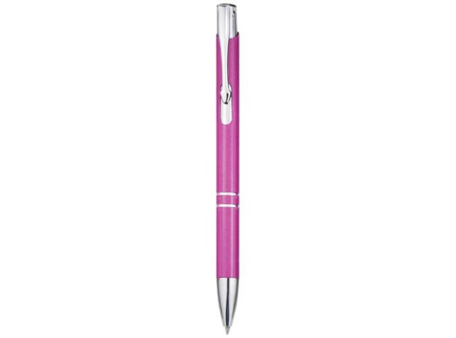 Moneta balpen van gerecycled aluminium (blauwe inkt)