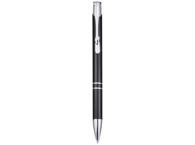 Moneta balpen van gerecycled aluminium (blauwe inkt)