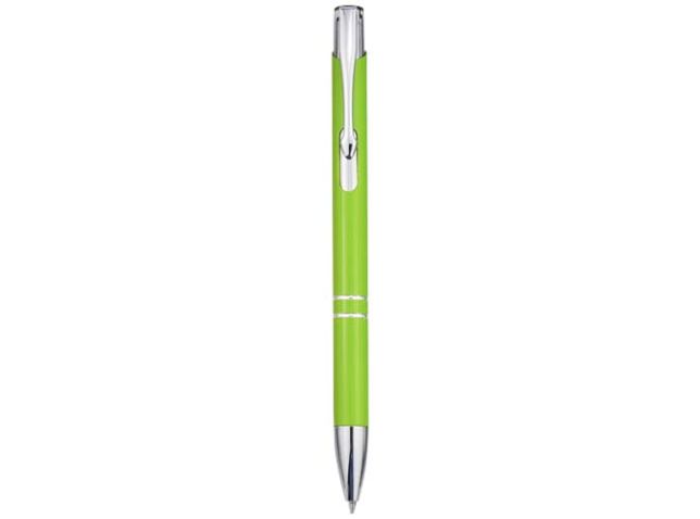 Moneta balpen van gerecycled aluminium (blauwe inkt)