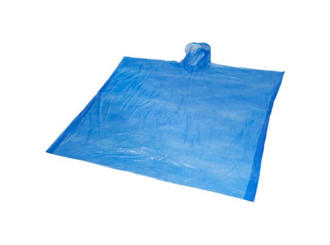 Mayan gerecyclede wegwerp regenponcho met opbergtasje 