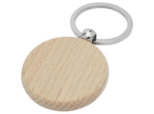 Giovanni beukenhouten ronde sleutelhanger
