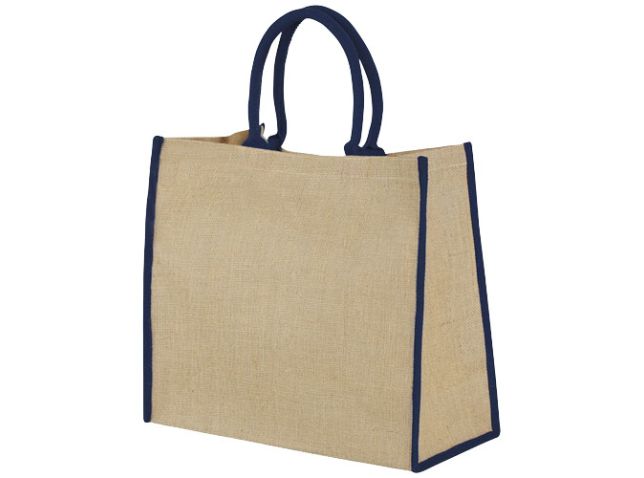 Harry jute draagtas met gekleurde accenten 25L