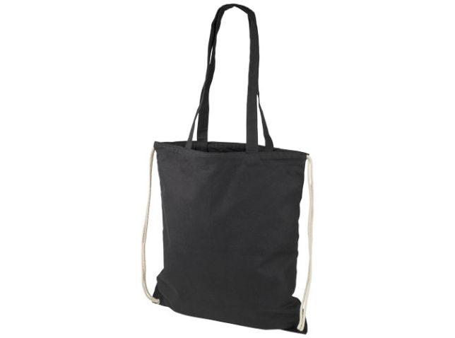 Eliza 240 g/m² katoenen rugzak met trekkoordsluiting 6L