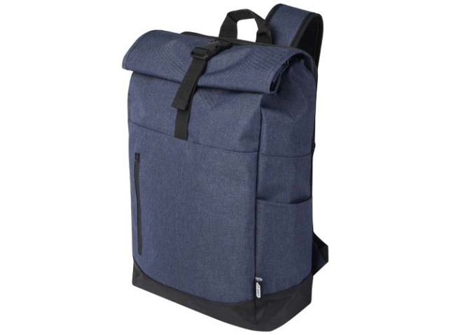 Libra 15,6 inch GRS gerecycled oprolbare laptop rugzak 12L