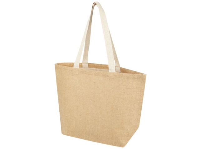 Juta jute draagtas van 300 g/m² 12 l