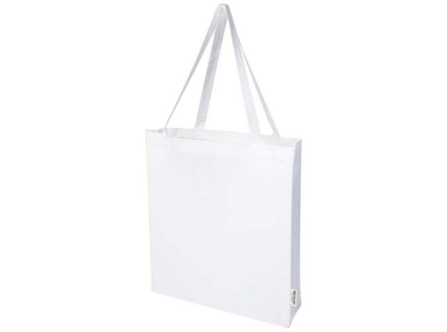 Madras draagtas van 140 g/m² GRS gerecycled katoen met 12L