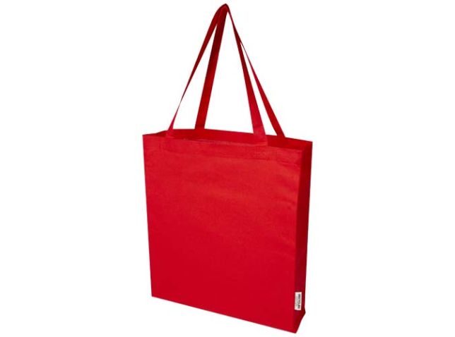 Madras draagtas van 140 g/m² GRS gerecycled katoen met 12L
