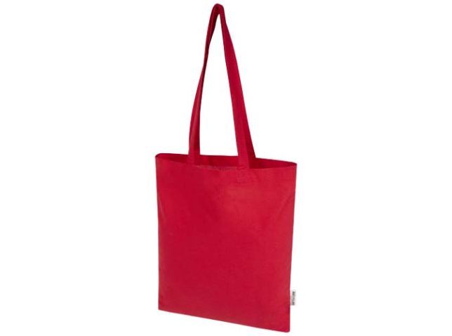 Madras Blend draagtas van 140 g/m² GRS gerecycled katoen 7 l