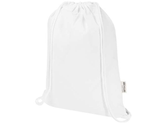 Oregon Blend 140 g/m² GRS gerecyclede tas met trekkoord 5 l