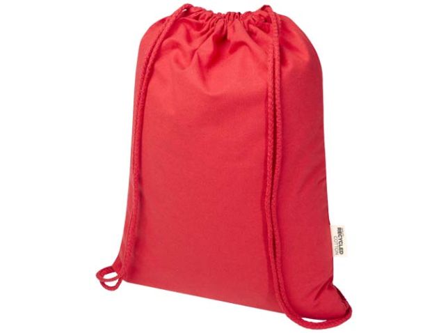 Oregon Blend 140 g/m² GRS gerecyclede tas met trekkoord 5 l