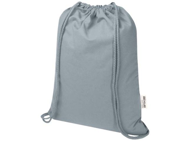 Oregon Blend 140 g/m² GRS gerecyclede tas met trekkoord 5 l
