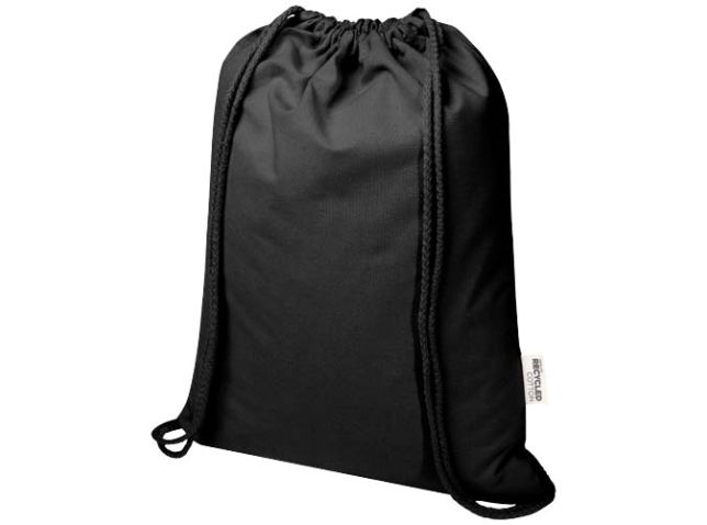 Oregon Blend 140 g/m² GRS gerecyclede tas met trekkoord 5 l