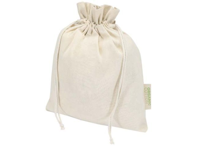 Odisha 140 g/m² OCS biologisch katoenen geschenktas – 30 x 25 cm