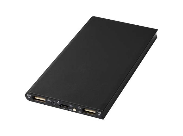 Plate 8000 mAh aluminium powerbank
