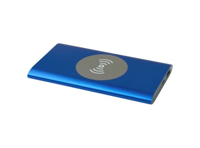Juice type-C draadloze powerbank van 4000 mAh van gerecycled aluminium 