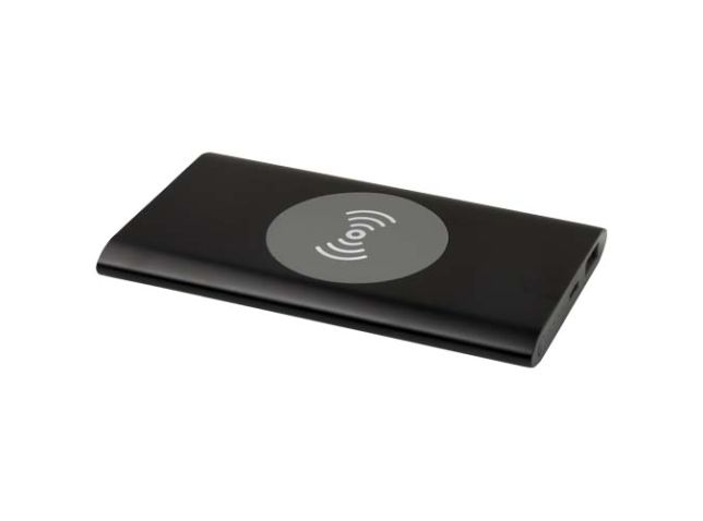 Juice type-C draadloze powerbank van 4000 mAh van gerecycled aluminium 