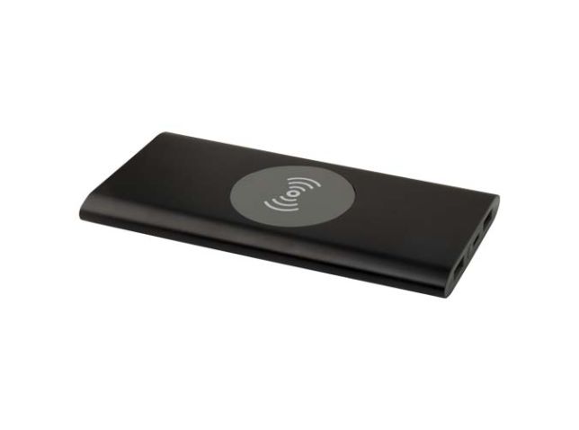 Juice type-C draadloze powerbank van 8000 mAh van gerecycled aluminium