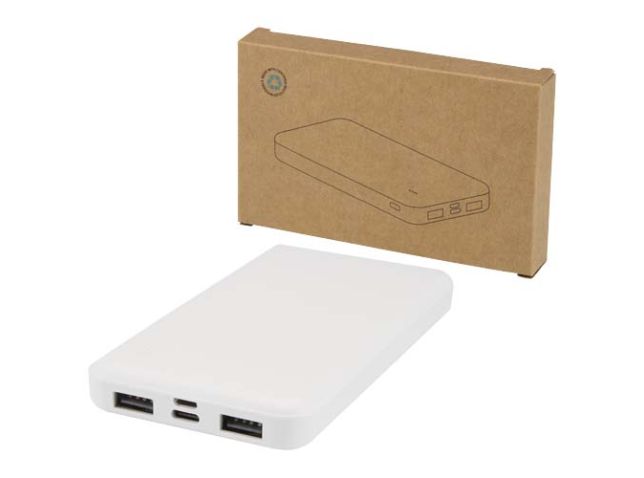 Intan powerbank van 10.000 mAh 10 W van gerecycled plastic