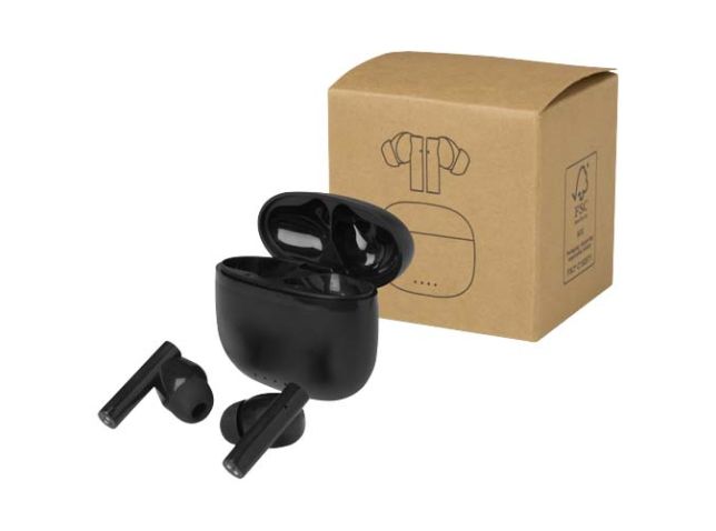 Alterf gerecycleerde plastic True Wireless Bluetooth®-oordopjes met siliconen oordopjes
