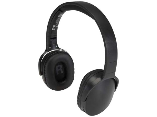 Ancha gerecycleerde plastic draadloze Bluetooth®-hoofdtelefoon over-ear
