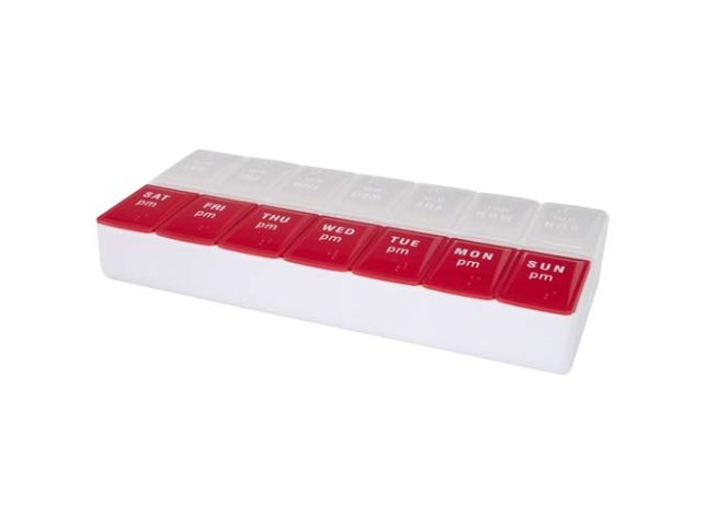 Cycle 7 daagse ochtend/avond organizer voor multivitaminen