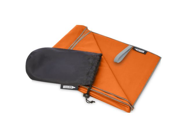 Pieter ultra lichtgewicht en sneldrogende handdoek van gerecycled PET 130 x 80 cm