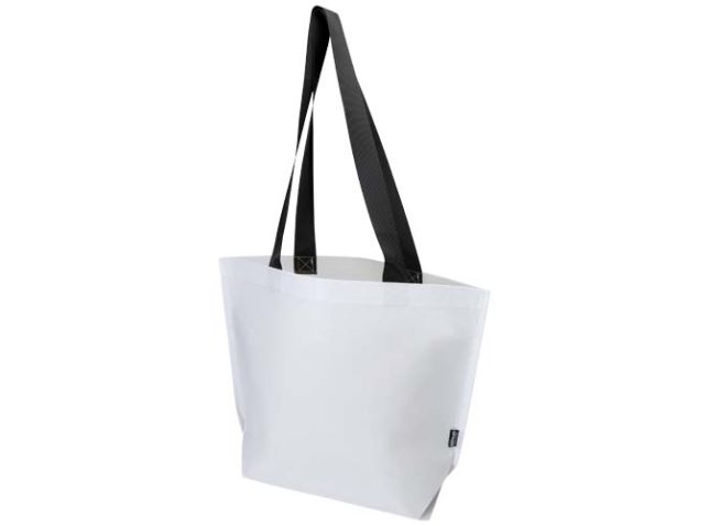 Duo GRS gerecycleerde dubbelgelamineerde draagtas 18L
