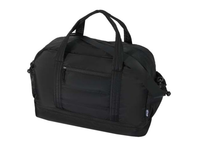 Puffer GRS gerecycleerde duffelbag met geïsoleerde bodem 30L